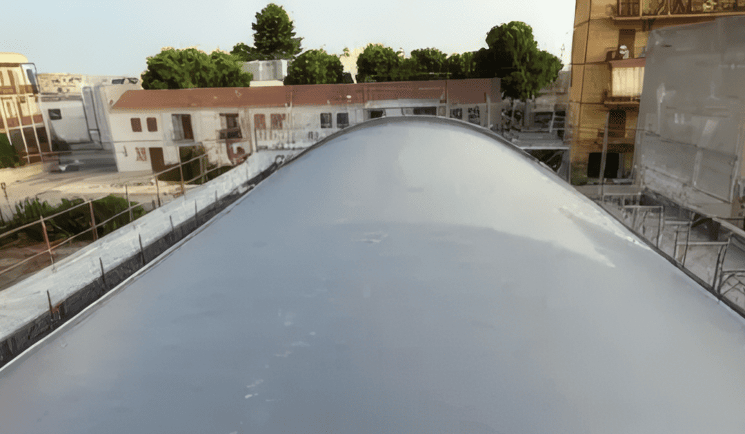 Waterproofing flat roofs